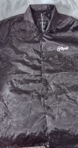 Staple (Thread Beast Brand) Black Camo Windbreaker
