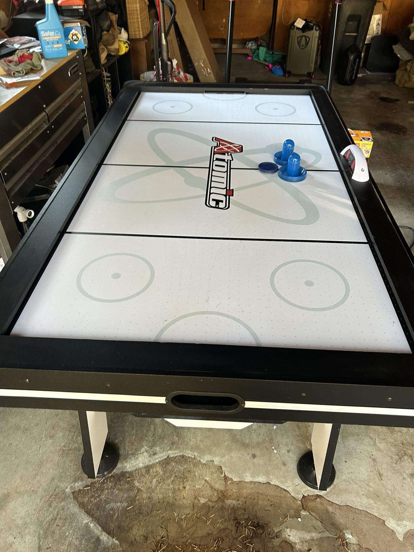Air Hockey Table ( Glow In Dark, Light up , Musical)