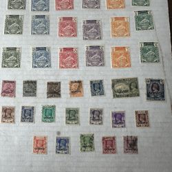 Burma Collection Of 38 Stamps 