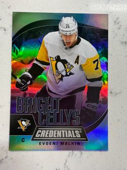 2025-26 Upper Deck Credentials #BC-7 Evgeni Malkin Bright Cellys
