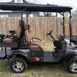 2025 new 4 seat, street legal, fully loaded, 60v golf cart