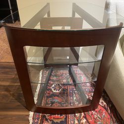 BDI 4-shelf A/V Stand (Glass Shelves)