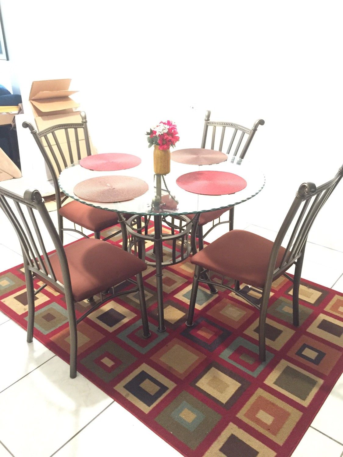 Dinning table and chairs