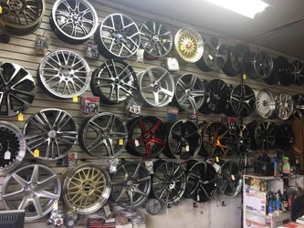 17” new set wheels fit any car only $450