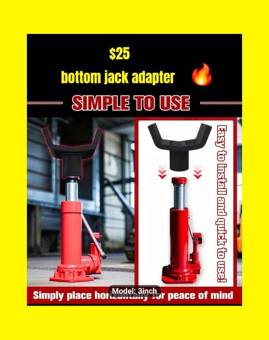 Bottle Jack Adapter Ramps