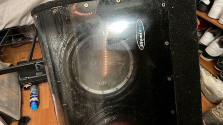 2 12inch subwoofers one is a punch P2  1 12inch performance technique