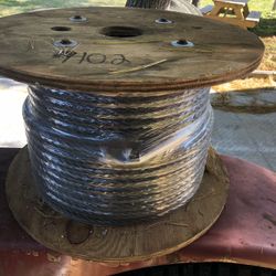 Bragg wire rope for hoists