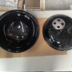 Weber 14 in. Smokey Joe Premium Charcoal Grill Black