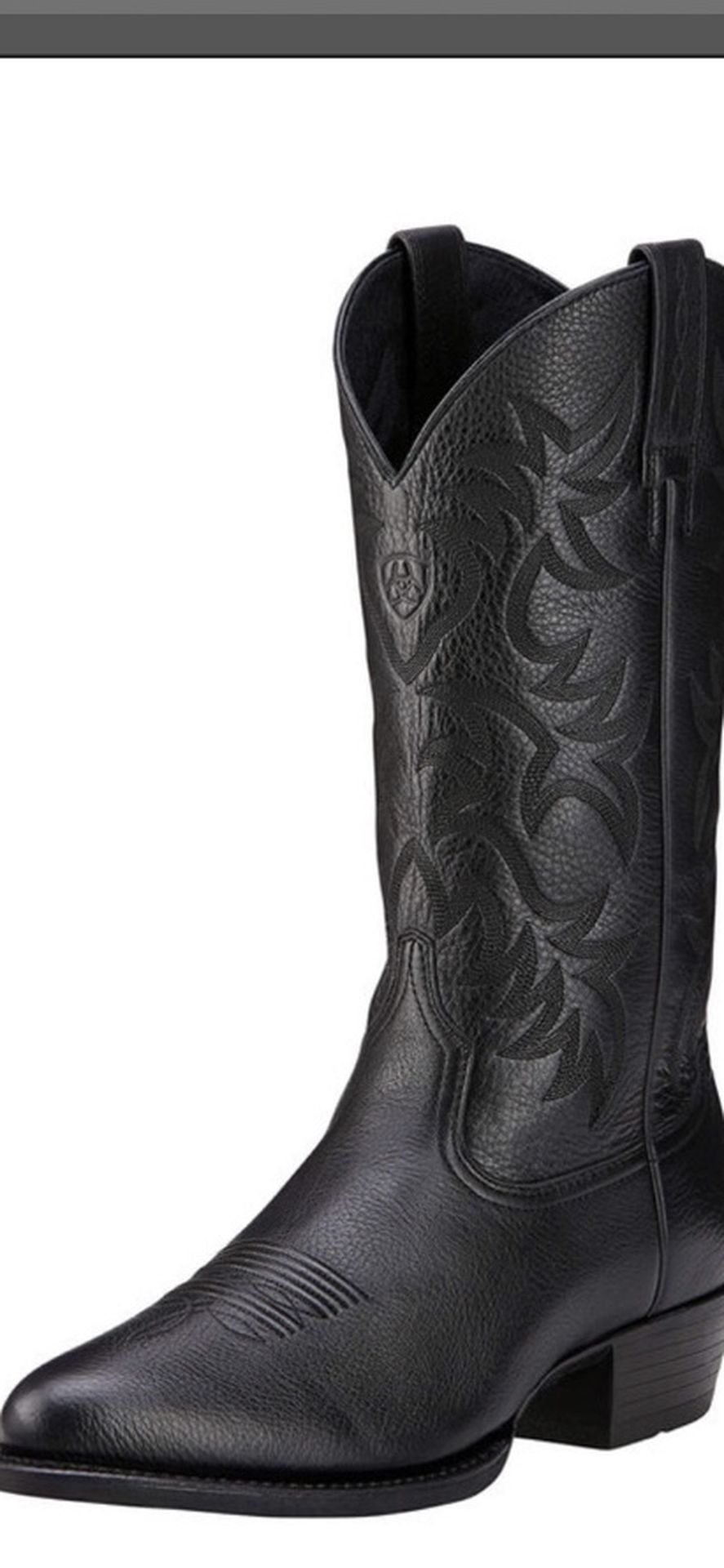 Men’s Ariat Black Cowboy Boots