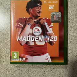 Madden NFL 2020 Xbox One
