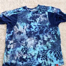 Huk Fishing Men’s Large Shirt Performance Fabrics 
