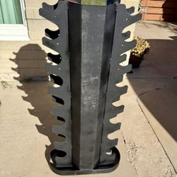 Iron Grip Vertical Dumbbell Rack