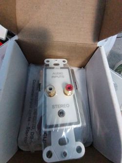 New lot of 2 input jacks