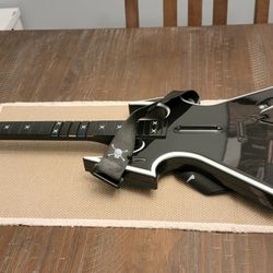 War Beast Guitar For Ps2/Ps3 With Dongle & Another Guitar Hero Guitar W/ Dongle