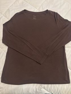 Brown long sleeve Target brand