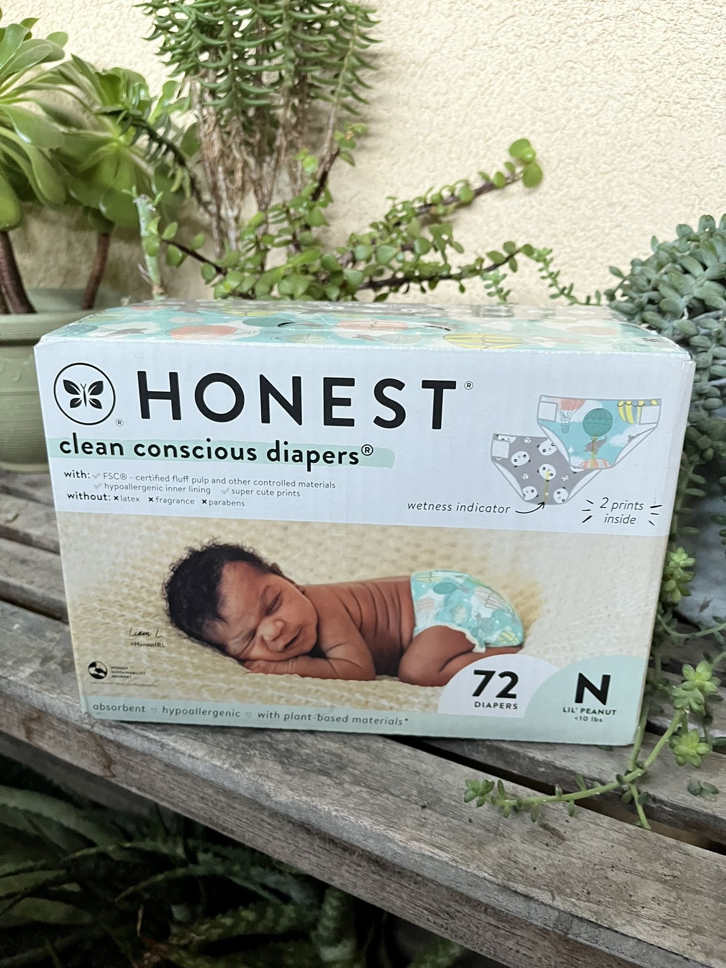 HONEST Diapers Newborn 