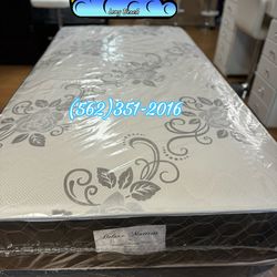 Twin mattress deluxe Colchon single individual Nuevo