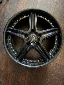 4 Lorenzo 18-inch Black Aftermarket wheels/rims