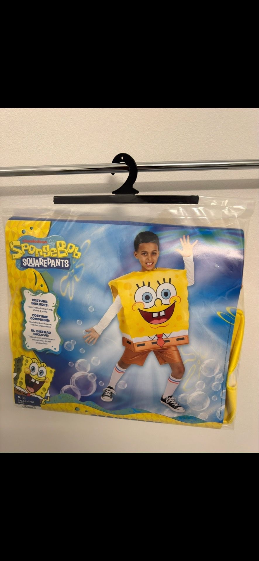 Spongebob Kids Costume - Size M8