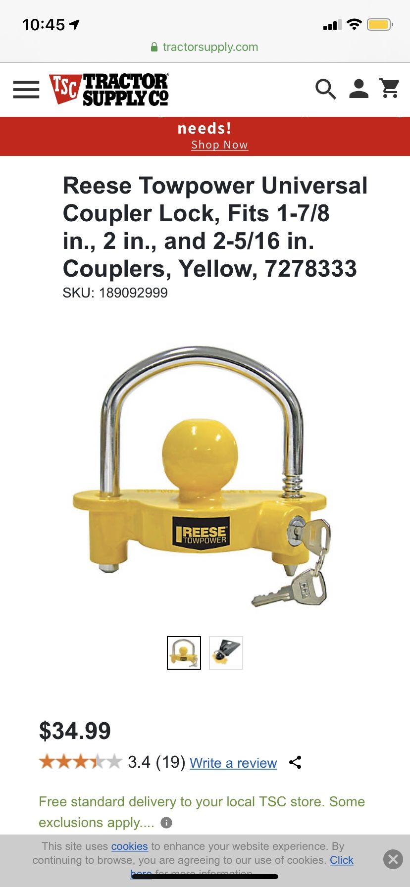 IReese Towpower Universal