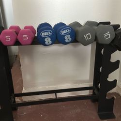 Weight rack and dumbbell Sets !!! 