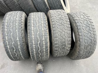 Set of four 265/70-16