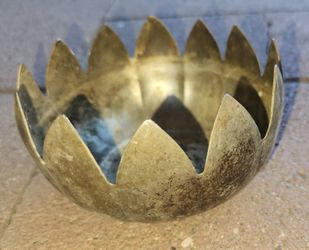 Vintage Brass Bowl