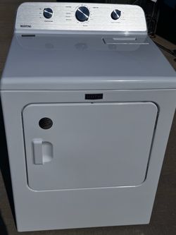 Grest Maytag dryer electric large capacity works perfectly. extra for delivery.same day delivery and installation available