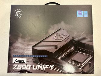 MSI MEG Z690 Unify Intel Motherboard
