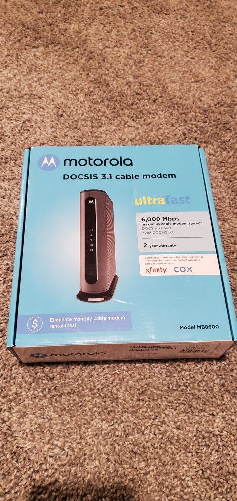 Motorola DOCSIS 3.1 Cable Modem