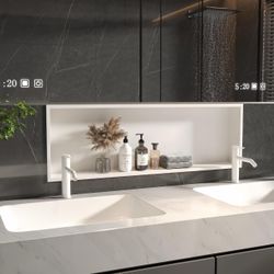 Brand New Shower Niche 36x12 - Recessed Wall Shelf, White