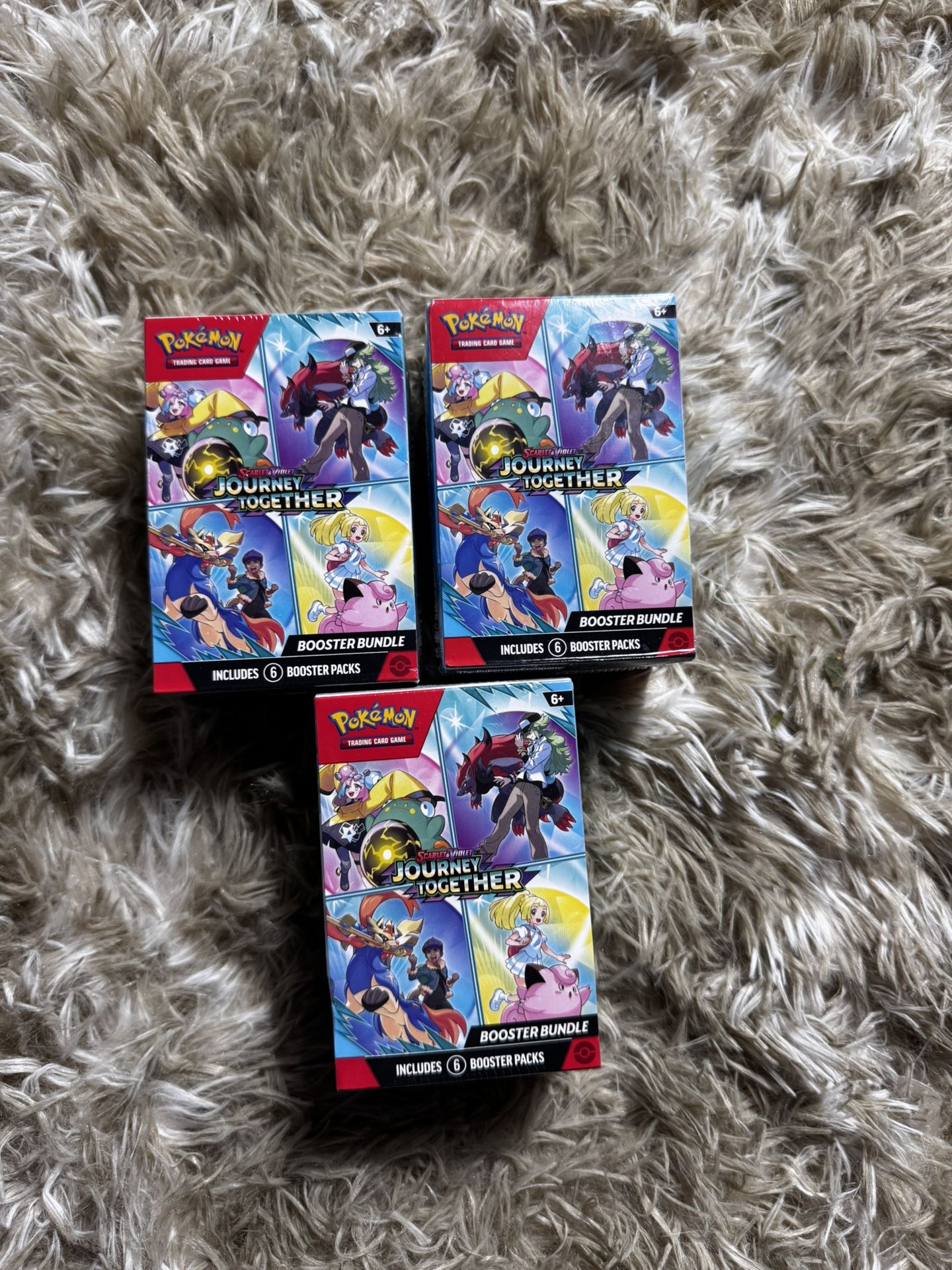 Journey Together Booster Bundle Pokemon Cards