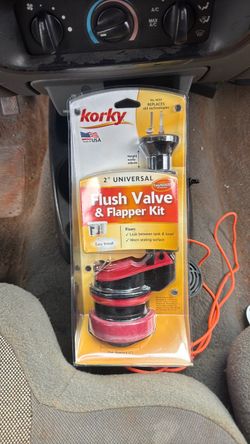 Korky 2" Universal Flush Valve & Flapper Kit