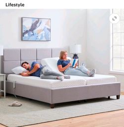 Alwyn Home Adjustable Bed Frame with Wireless Remote , brand new in the boxes.