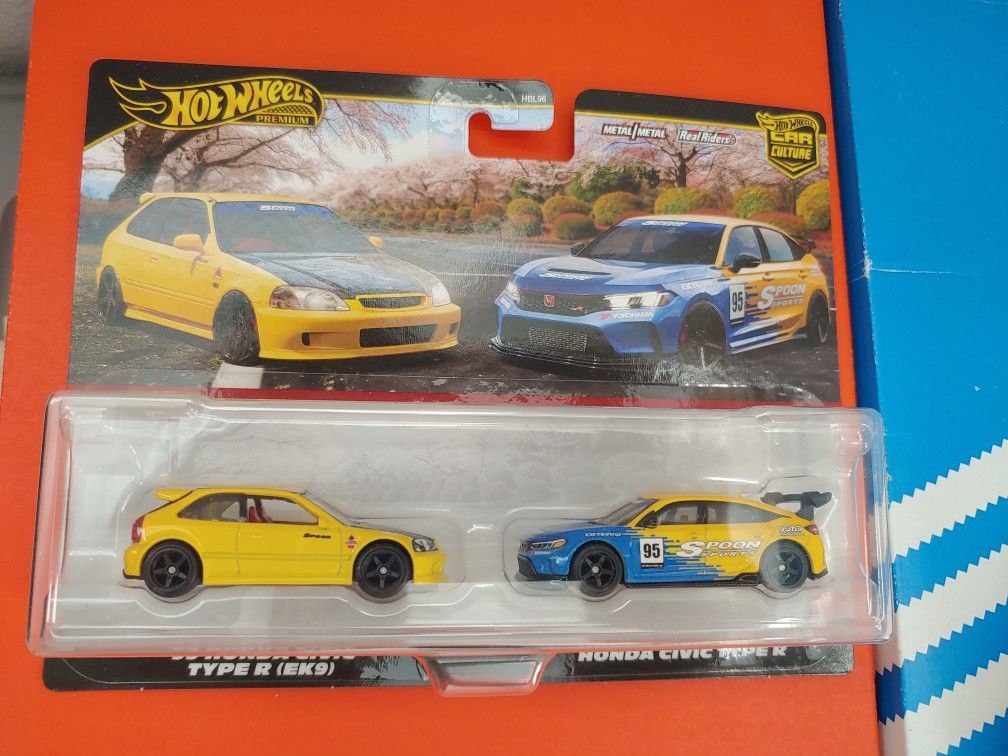 Hot Wheels Civic 2 Pack