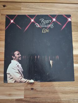 Roger Williams - Live MCA Records 12" Vinyl LP 1973 MCA-378 Easy Listening