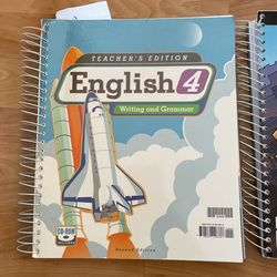BJU press English 4 teachers edition 2nd Edition