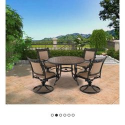 Patio Table And Chair 