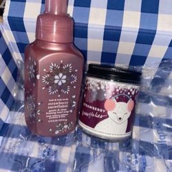 Bath & Body Works Strawberry Snowflakes 