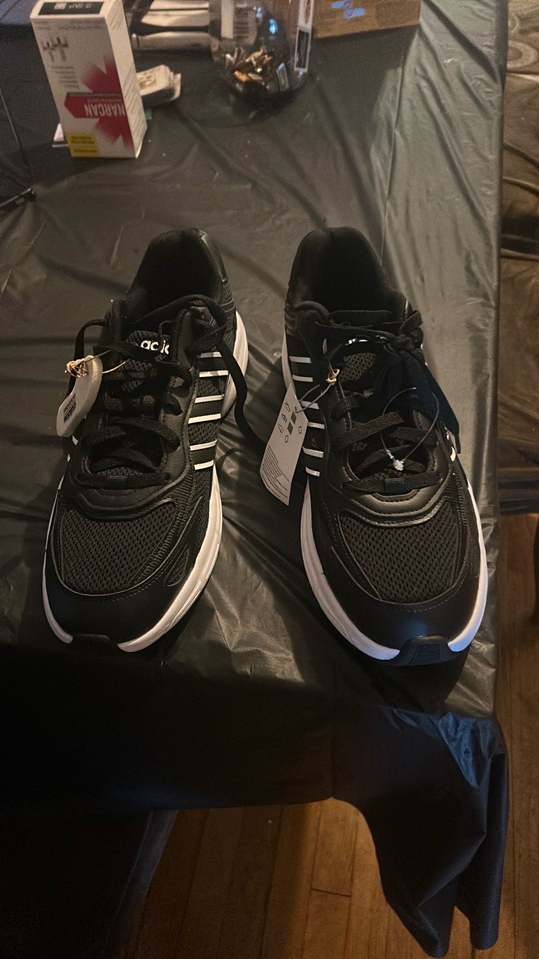 Men, Adidas Gym Shoes, Size 10 1/2