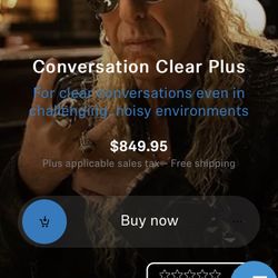 sennheiser headphones Conversation Clear Plus