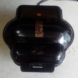 GEORGE FOREMAN Original Lean Mean Fat Grilling Machine Model GR8BLK