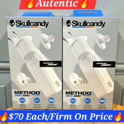 🔥Skullcandy Method 360 ANC Sound By Bose🔥$70 Each/FIRM ON PRICE 🔥Brand New Factory Sealed