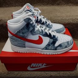 Nike Dunk High (Washed Denim)...