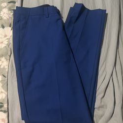 New Royal Blue Dress Pants Size 32