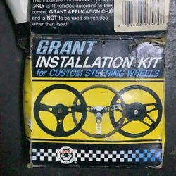 GRANT 3584 Installation Kit For. Custom Steering Wheels