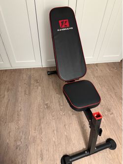 Workout bench foldable great condition