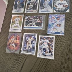 Los Angeles Dodgers 68 Newer Baseball Cards Lot 