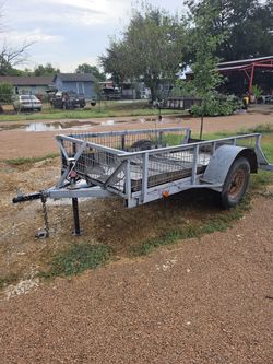 Homemade trailer