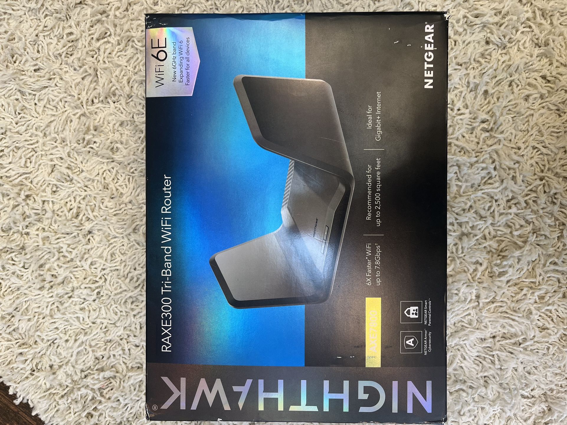 New NETGEAR Nighthawk AX8 Tri Band ax6600 8-Stream WiFi 6 Router